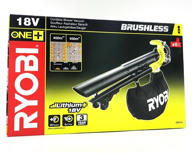 Ryobi One+ OBV18 Trädgårdsdammsugare/lövblås Elektrisk Inget batteri