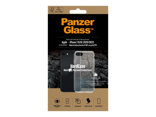 PanzerGlass HardCase Clear Edition Shell Apple iPhone SE (2. generation), SE (3rd generation), Transparent