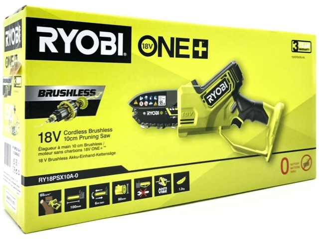 Ryobi ONE+ RY18PSX10A-0 18V Grensåg 10cm Inget batteri