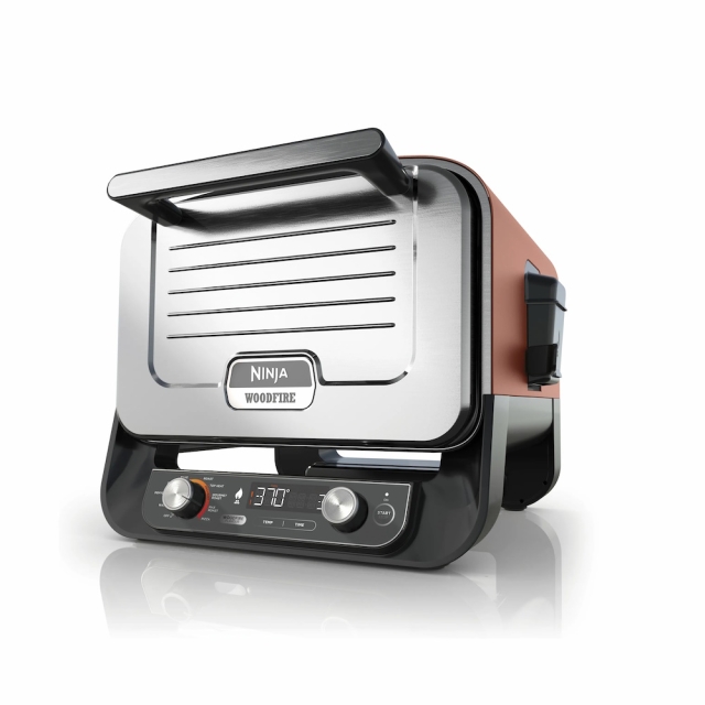 Ninja OO101EU Woodfire elektrisk utomhusugn 2400 W Röd