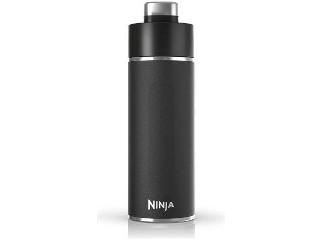 Ninja Thirsti Vattenflaska 700 ml Svart