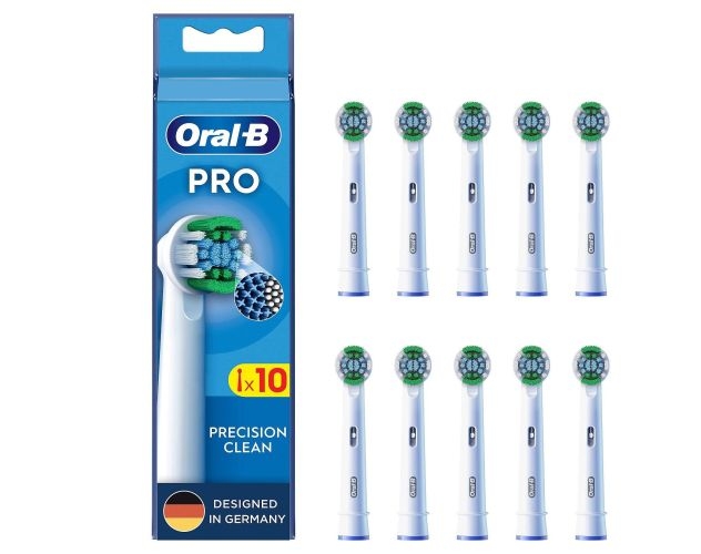 Oral B Precision Clean Brush heads, 10 pcs