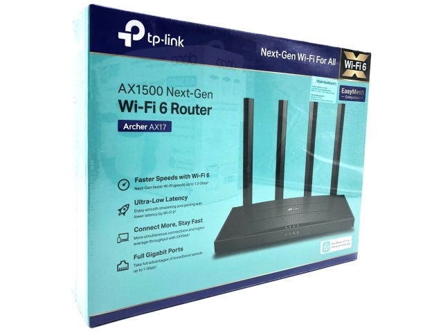 TP-Link Archer AX17 V1 trådlös router Desktop