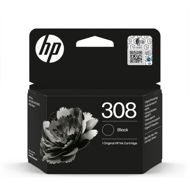 HP Blekk 7FP21UE 308 Svart