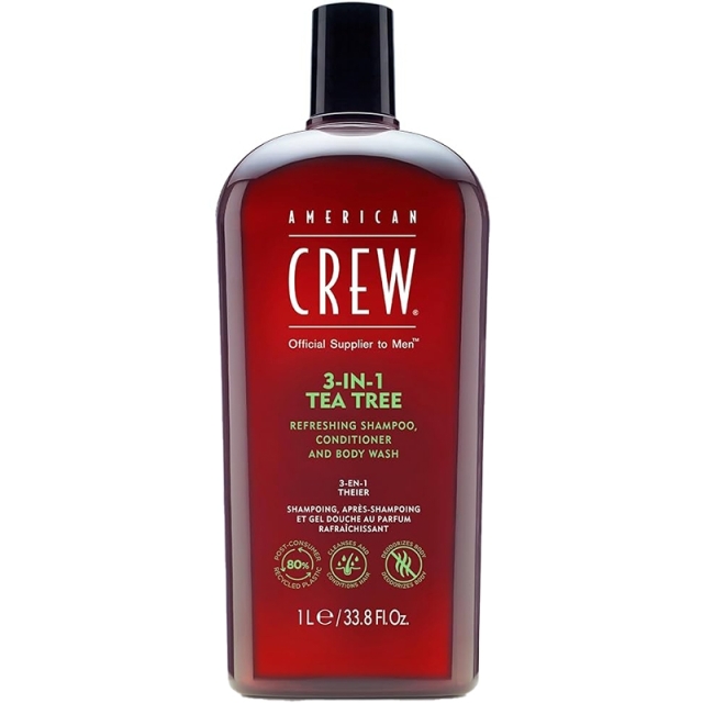 American Crew 3-i-1 Tea Tree 1000 ml