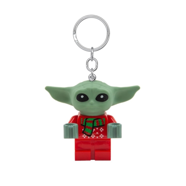 LEGO LED LEGO - Nøkkelring med LED-lys Star Wars - Baby Yoda Ugly Sweater (4005036-KE208AH )