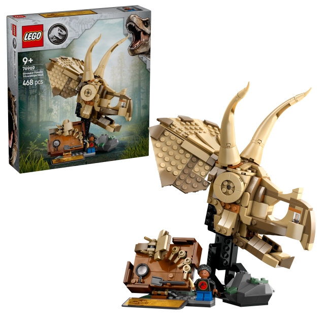 LEGO Jurassic World - Dinosaurfossiler: Triceratopsskalle (76969)