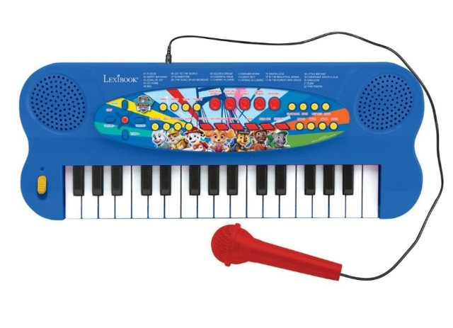 Lexibook Paw Patrol - Elektronisk keyboard m. mikrofon (32 tangenter) (K703PA)