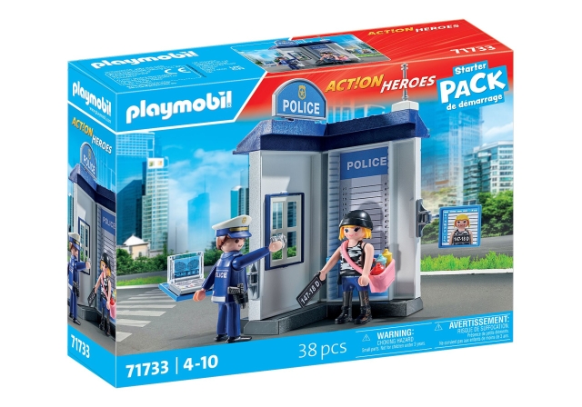 Playmobil Startpakke Politirom (71733)