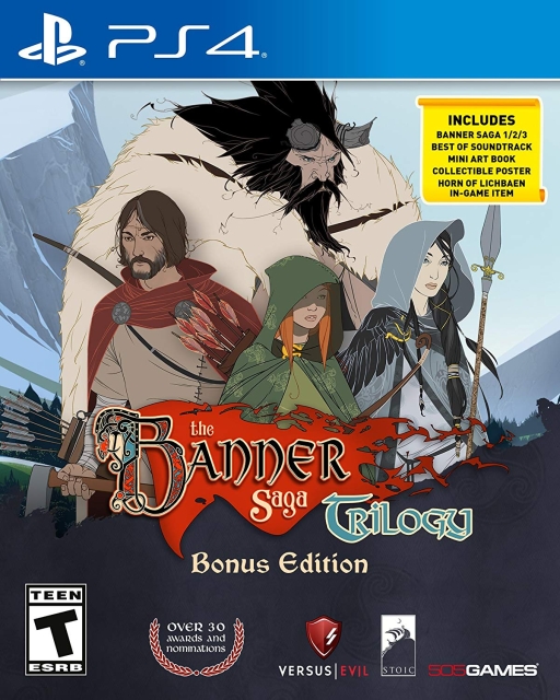 The Banner Saga Trilogy Bonus Edition (Import) (PS4)