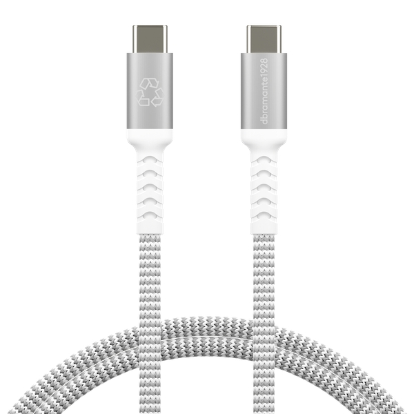 dbramante1928 Flettet USB-C til USB-C-kabel - 1,2 m - grå