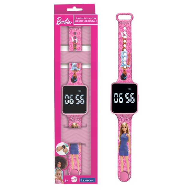 Lexibook Barbie LED Digital Watch - (DMW060BB)