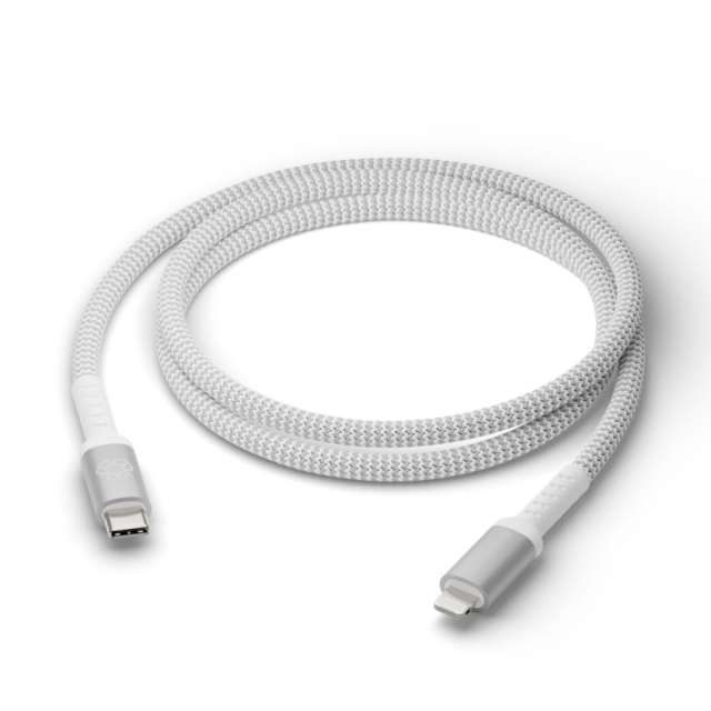 dbramante1928 Re-Charge BRD-kabel - USB-C til Lightning, 1,2 m, hvit