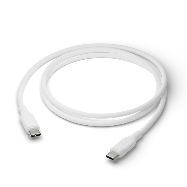 dbramante1928 Re-Charge USB-C til USB-C-kabel, 1,2 m - hvit