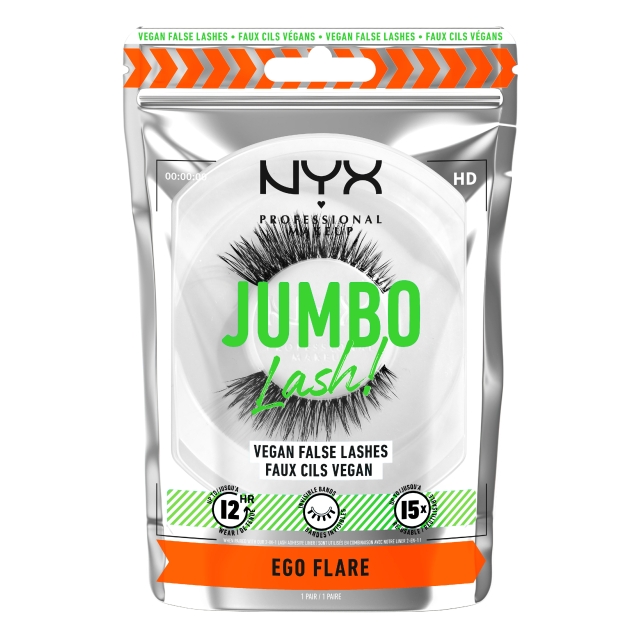 NYX Profesjonell sminke - Jumbo Lash! Veganske falske vipper - Ego Flare 5
