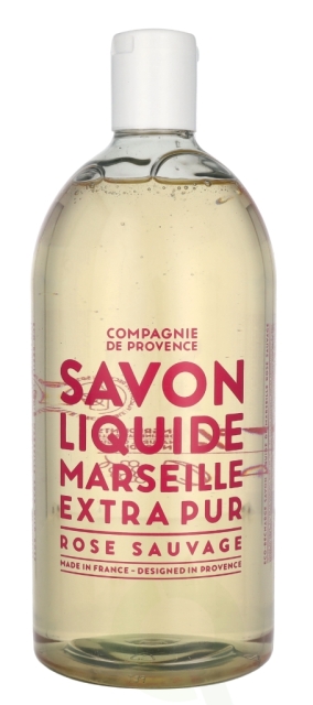 Compagnie De Provence Marseille flytende såpe 1000 ml Wild Rose