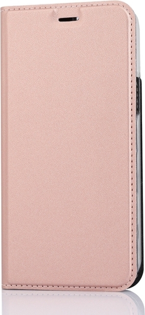 Wave BookCase iPhone 12 Pro / iPhone 12-etui, rosa gull