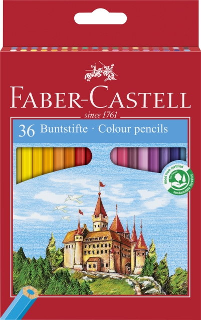 Faber-Castell Fargeblyant Castle (36 stk) (120136)