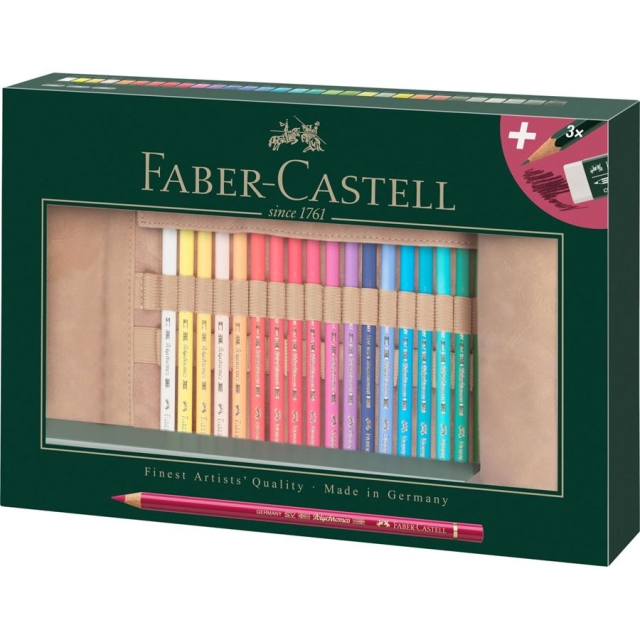 Faber-Castell Polychromos Fargeblyant 30 ct. penn. rull (110030)