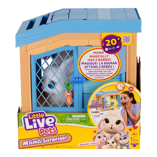 Little Live Pets Mama Surprise Bunny lekesett (26593)