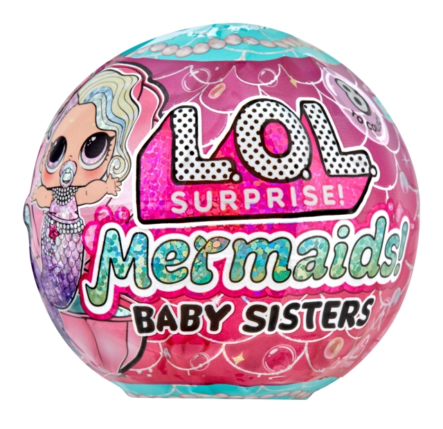 L.O.L. Surprise! Overraskelse! - Havfruer! Baby Sisters Asst PDQ (515760)