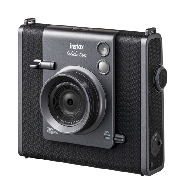 Fuji Instax Wide EVO Black Hybrid-kamera