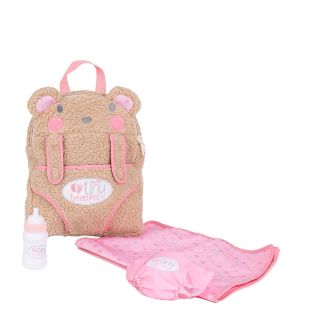 Tiny Treasure S - Bear Hug stelleveske med stelleutstyr (30557)