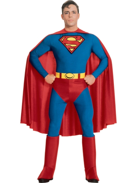 Rubies Kostyme for voksne - Supermann (888001L000)