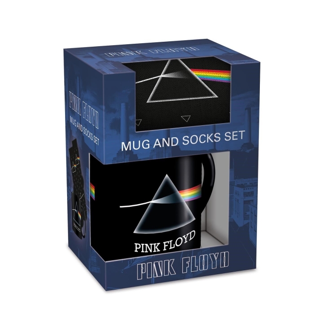Pyramid International PINK FLOYD MUG & SOCK SET - UK-størrelse 3-8 (EU 36-41)