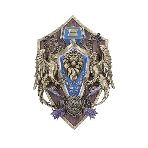 Nemesis Now World of Warcraft Alliance Veggplakett Høyde 30 cm