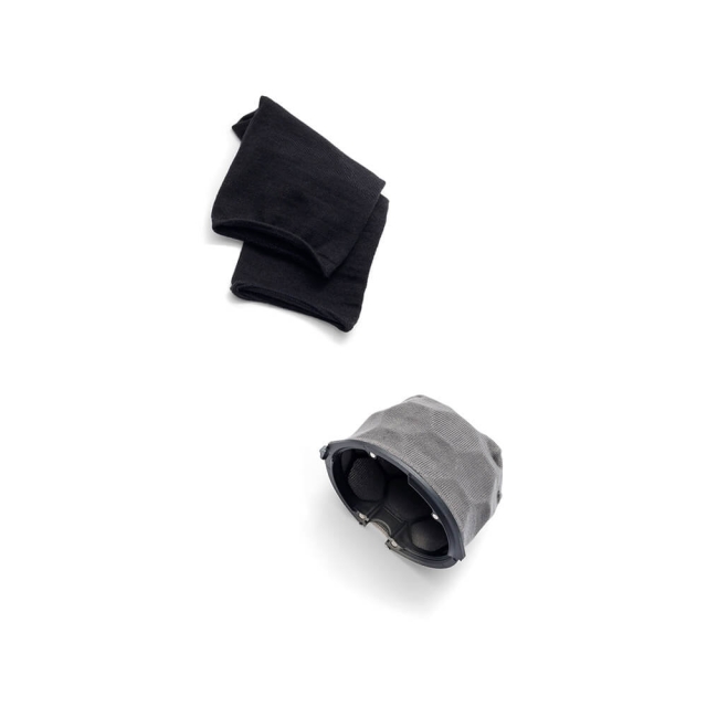 Rycote Nano-Shield Single Tube Section, Størrelse A, med både grå og sorte strømper