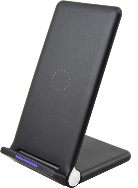 Wave Qi Desktop Stand 15W med trådløs lading, svart