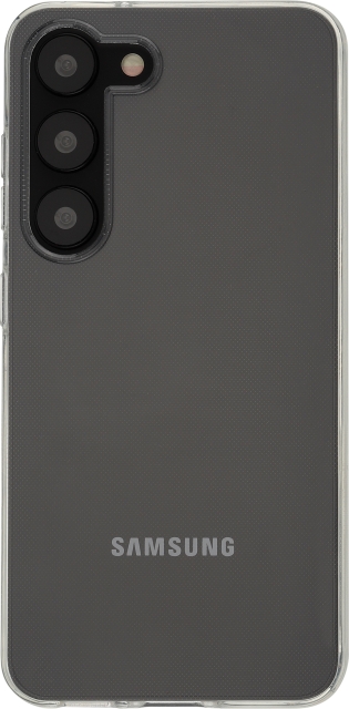 FoneKit silikonbeskyttelse, Samsung Galaxy S23, gjennomsiktig