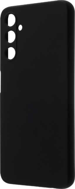 Wave Soft Touch silikonbeskyttelse, Samsung Galaxy A05s, Svart