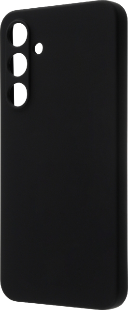 Wave Soft Touch silikonbeskyttelse, Samsung Galaxy A55 5G, svart