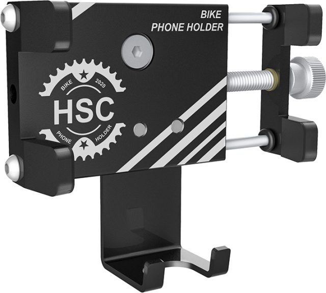 FoneKit Sykkelstativ i aluminium, svart