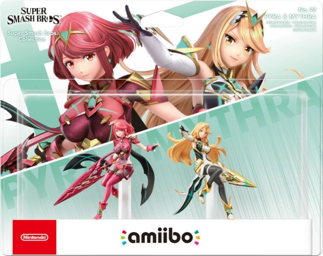 Amiibo Super Smash Bros. Collection - Pyra og Mythra Amiibo (Nr. 92)