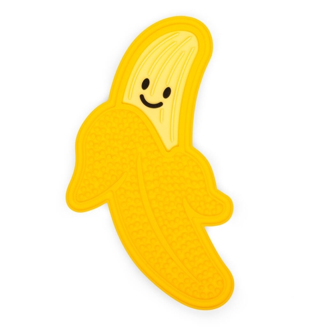Kikkerland Slikkematte i bananform