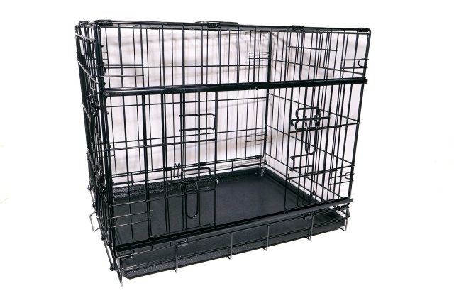 active canis Premium skyvedørsbur - Svart - 122 x 76 x 84