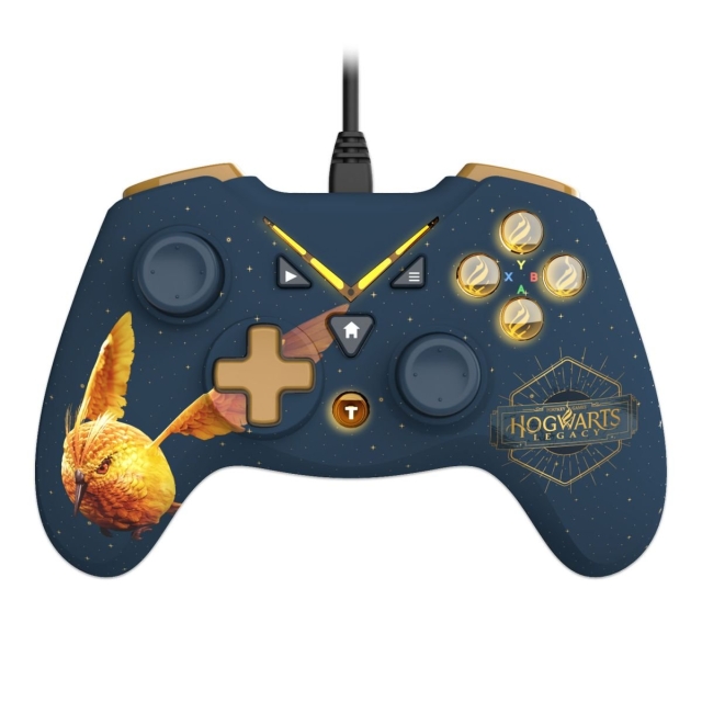 Trade Invaders Harry Potter - Kablet kontroller for Xbox One/ PC med 3M Câble - Golden Vivet