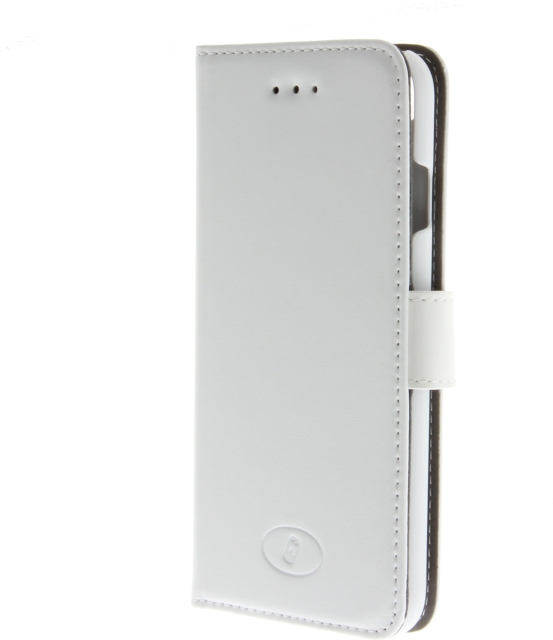 Insmat Exclusive Flip Case lommebokveske til iPhone 6 / 6s / 7 / 8 / SE, hvit