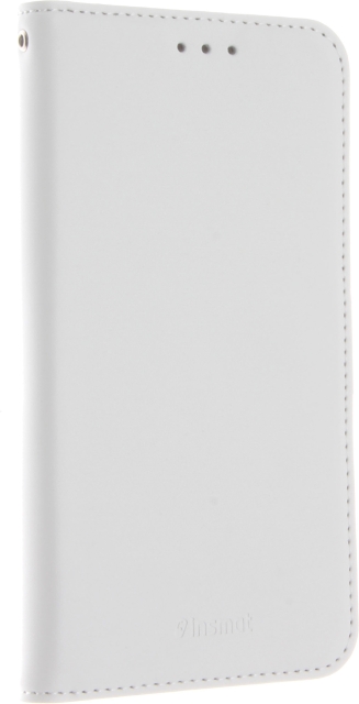 Insmat Exclusive Flip Case lommebokveske, iPhone 11, hvit