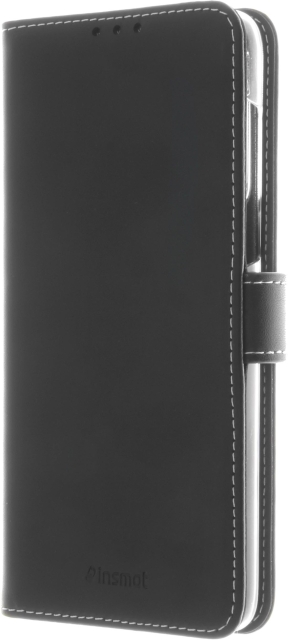 Insmat Eksklusivt Flip Case lommebokveske Motorola Moto G8 Power, svart