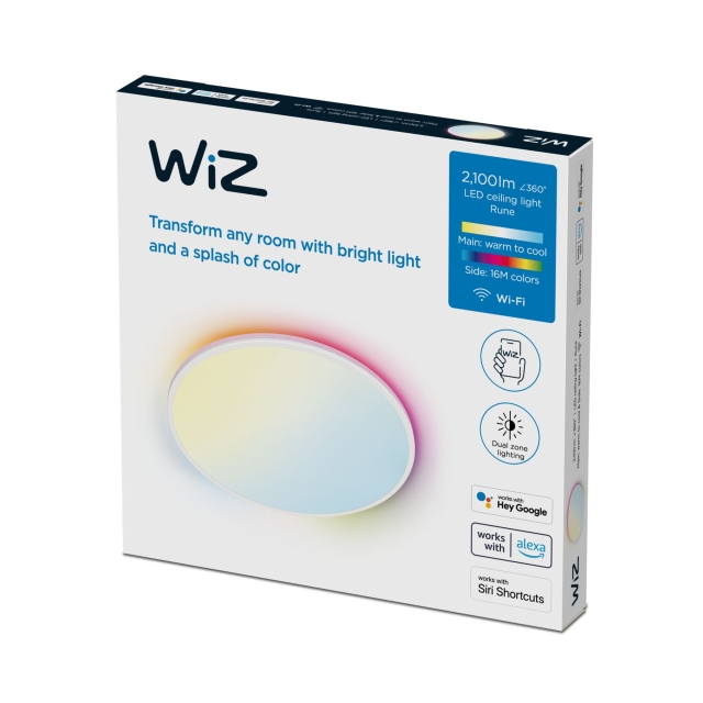 WiZ Aura Smart taklampe - Hvit