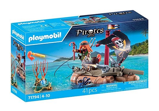 Playmobil Piratflåte med skatt (71794)