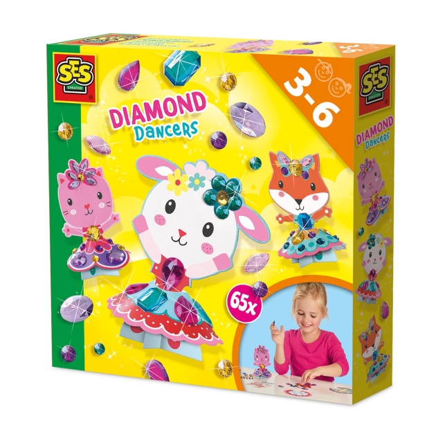 SES Creative Diamantmaleri - Diamond Dancers (S14048)