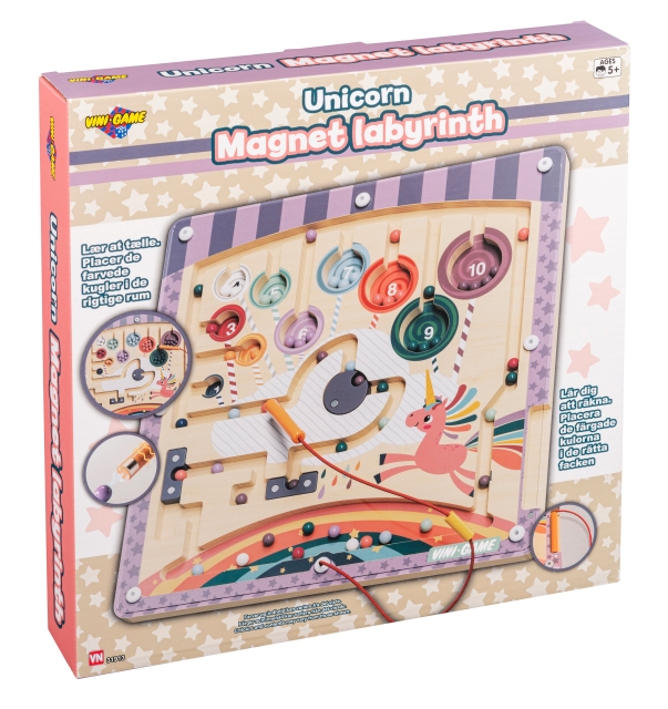 Vini Games Enhjørning tre/magnetspill (31913)