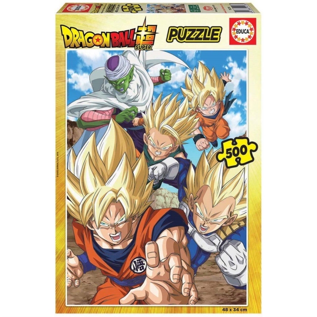 Educa Puslespill - 500 brikker - Dragon Ball Super (80-18216)