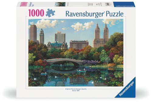 Ravensburger NY Central Park, Bow Bridge - 1000 brikker (12001485)