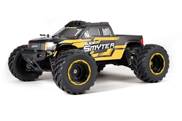 Blackzon Smyter MT 1/12 4WD elektrisk monstertruck - gul (540225)